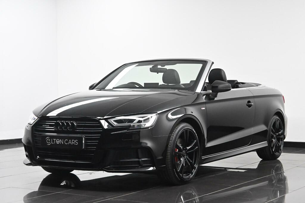 Audi A3 Cabriolet S Line Black #6