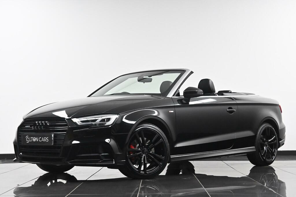 Audi A3 Cabriolet S Line Black #2
