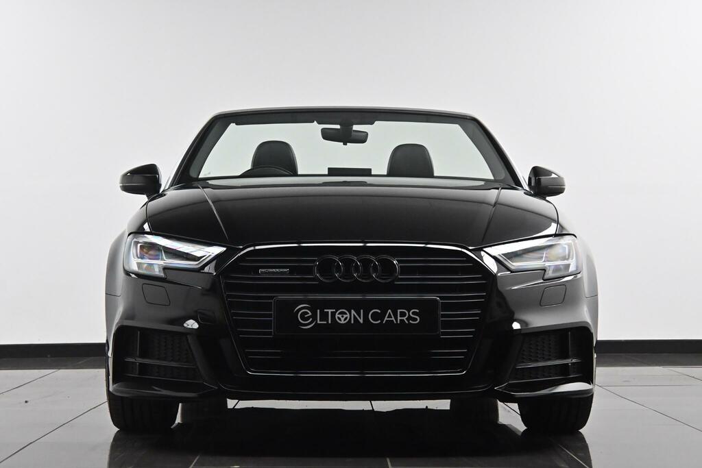 Audi A3 Cabriolet S Line Black #3
