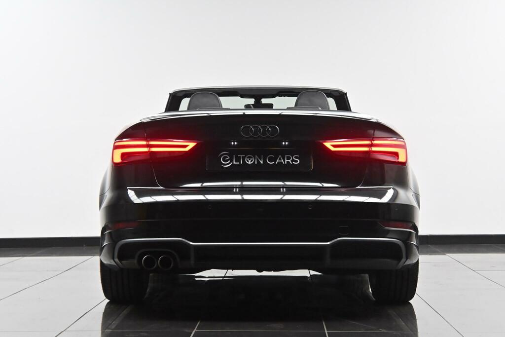 Audi A3 Cabriolet S Line Black #4
