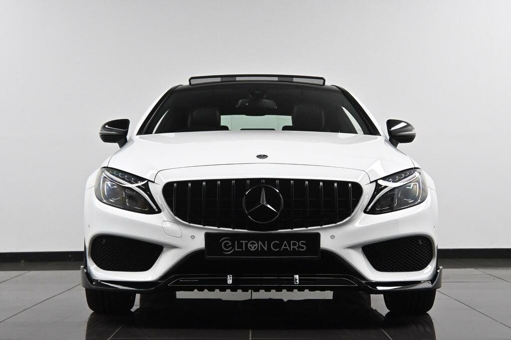 Mercedes-Benz C Class Amg Line White #3