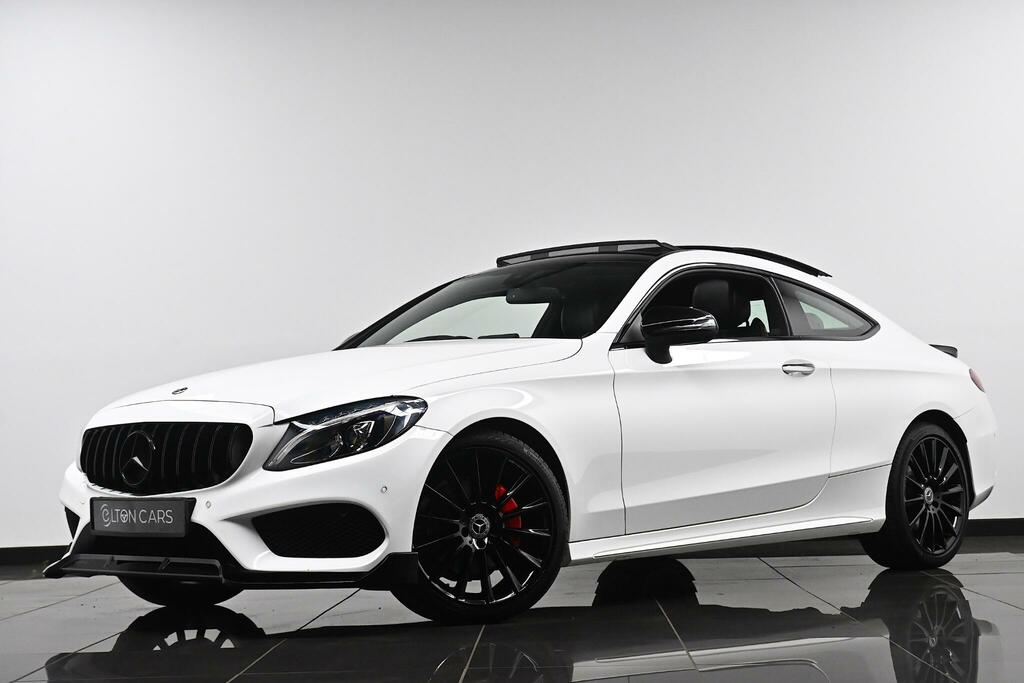 Mercedes-Benz C Class Amg Line White #2