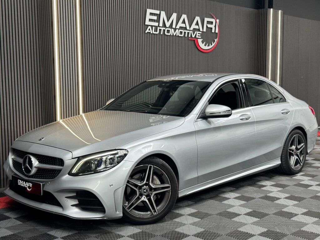 Mercedes-Benz C Class 2.0 C220d Amg Line Premium G-tronic Euro 6 Ss KP69ZWS Silver