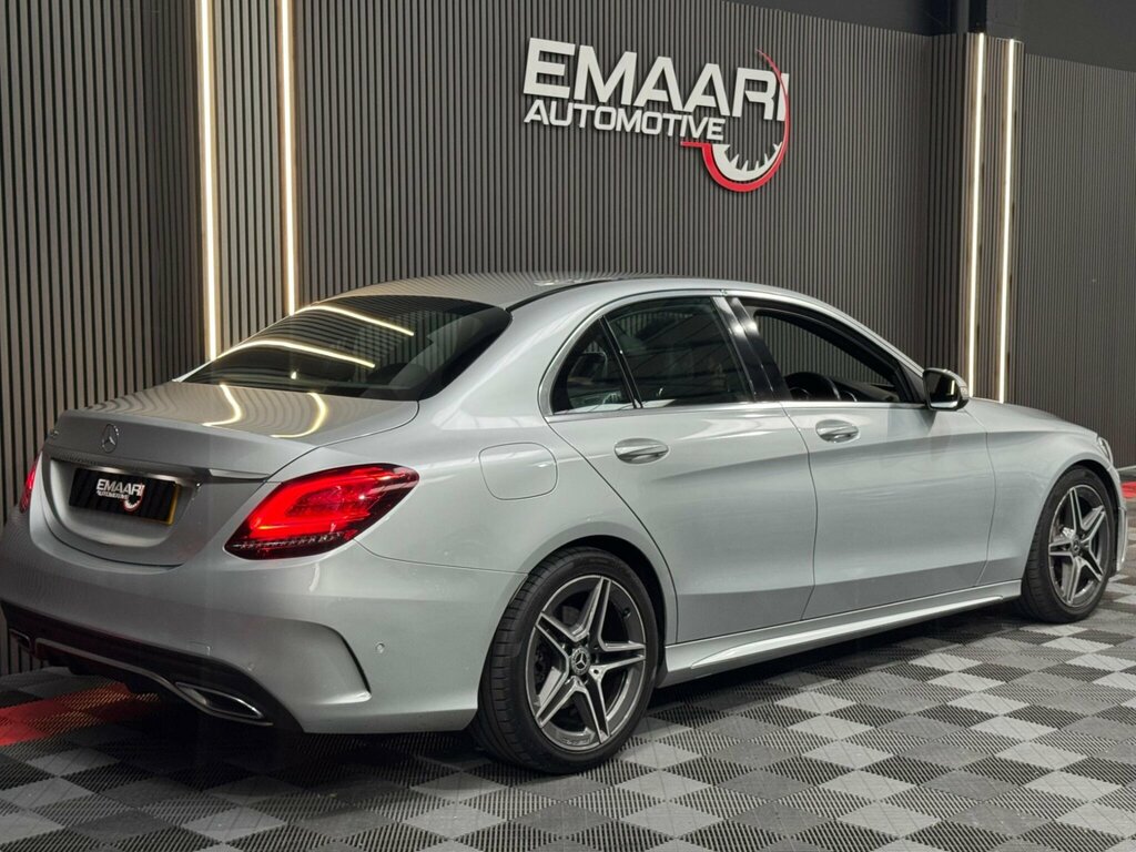 Mercedes-Benz C Class 2.0 C220d Amg Line Premium G-tronic Euro 6 Ss KP69ZWS Silver #6