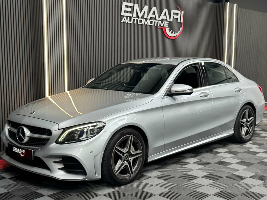 Mercedes-Benz C Class 2.0 C220d Amg Line Premium G-tronic Euro 6 Ss KP69ZWS Silver #2