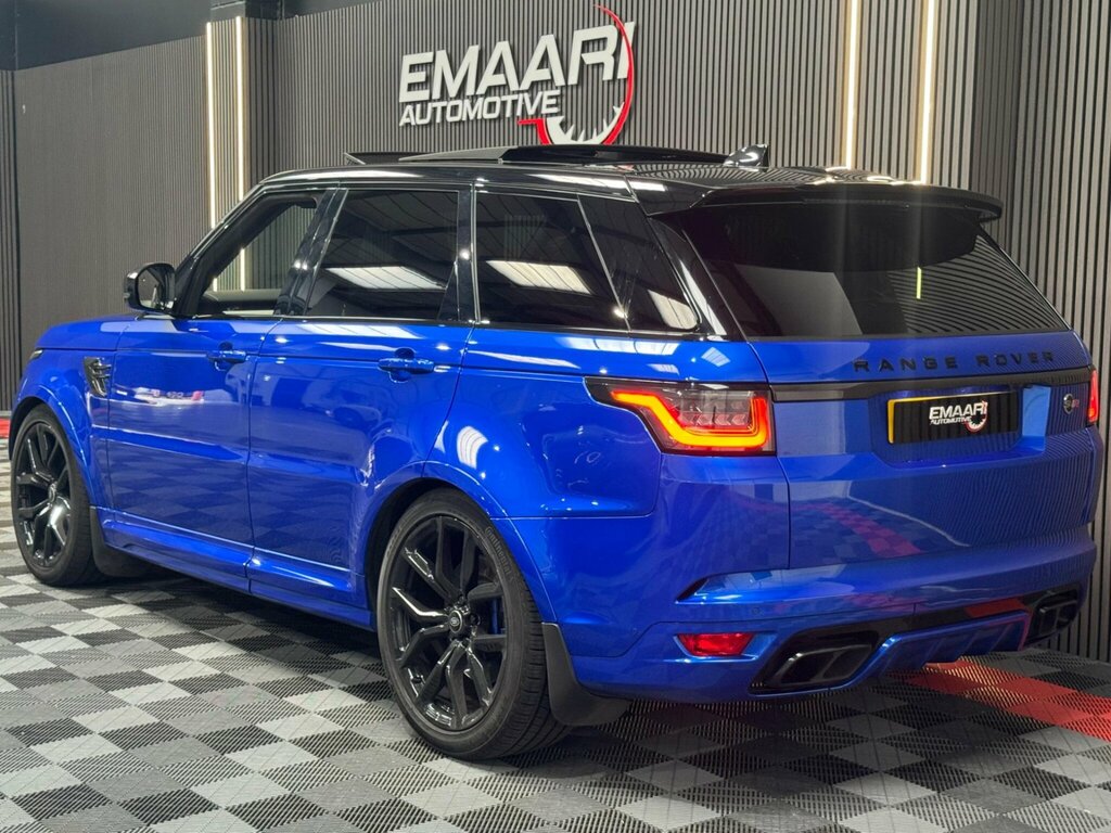 Land Rover Range Rover Sport 5.0 P575 V8 Svr Carbon Edition 4Wd Euro 6 S ML22OSR Blue #3