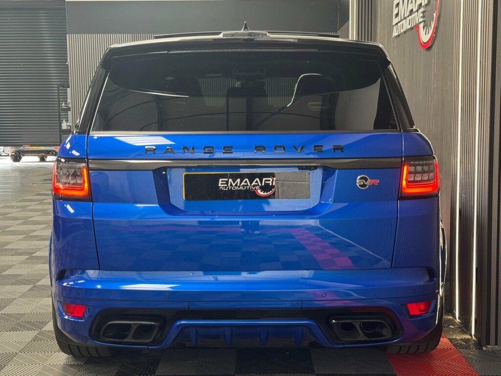 Land Rover Range Rover Sport 5.0 P575 V8 Svr Carbon Edition 4Wd Euro 6 S ML22OSR Blue #5