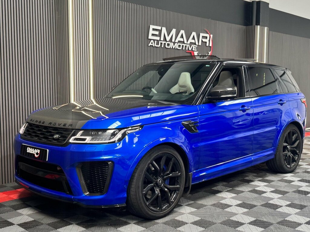 Land Rover Range Rover Sport 5.0 P575 V8 Svr Carbon Edition 4Wd Euro 6 S ML22OSR Blue #2