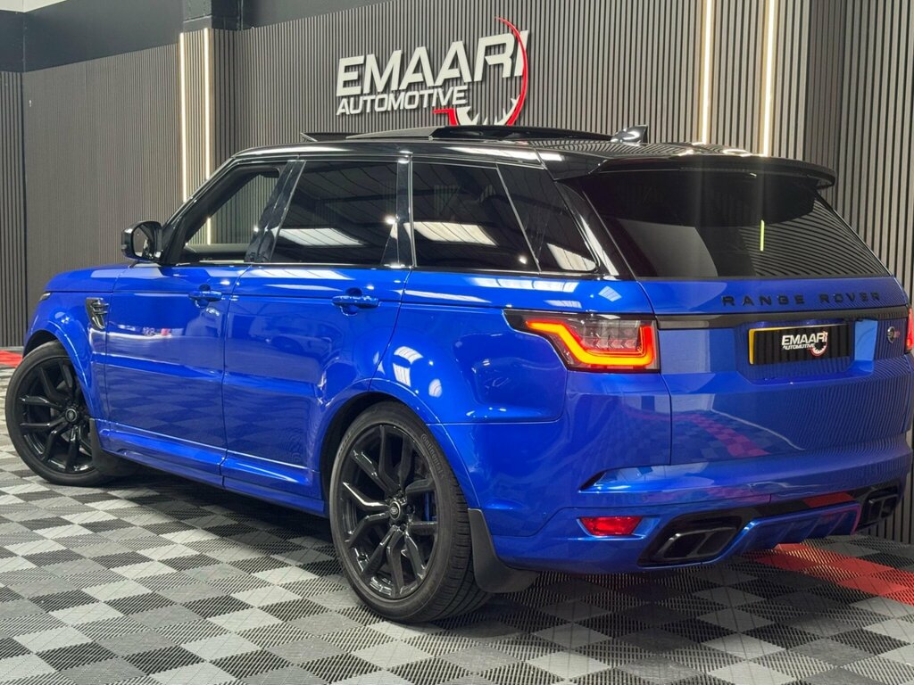 Land Rover Range Rover Sport 5.0 P575 V8 Svr Carbon Edition 4Wd Euro 6 S ML22OSR Blue #4