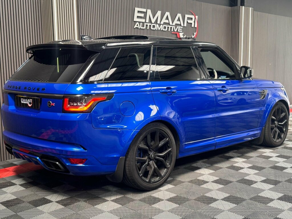 Land Rover Range Rover Sport 5.0 P575 V8 Svr Carbon Edition 4Wd Euro 6 S ML22OSR Blue #6
