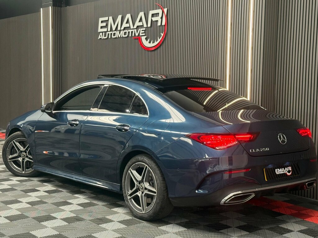 Mercedes-Benz CLA Class 2.0 Cla250 Amg Line Premium Plus 2 Coupe 7G-dct Blue #4