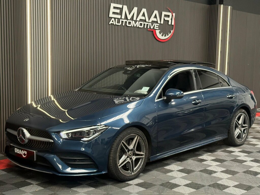 Mercedes-Benz CLA Class 2.0 Cla250 Amg Line Premium Plus 2 Coupe 7G-dct Blue #2