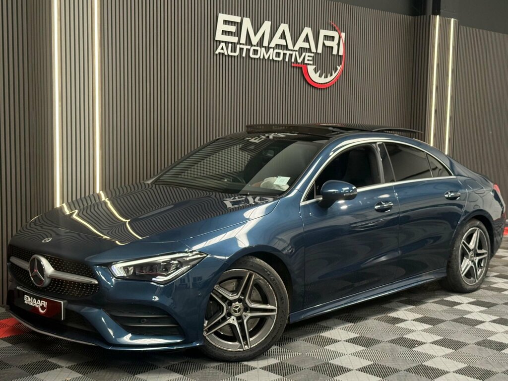 Mercedes-Benz CLA Class 2.0 Cla250 Amg Line Premium Plus 2 Coupe 7G-dct Blue
