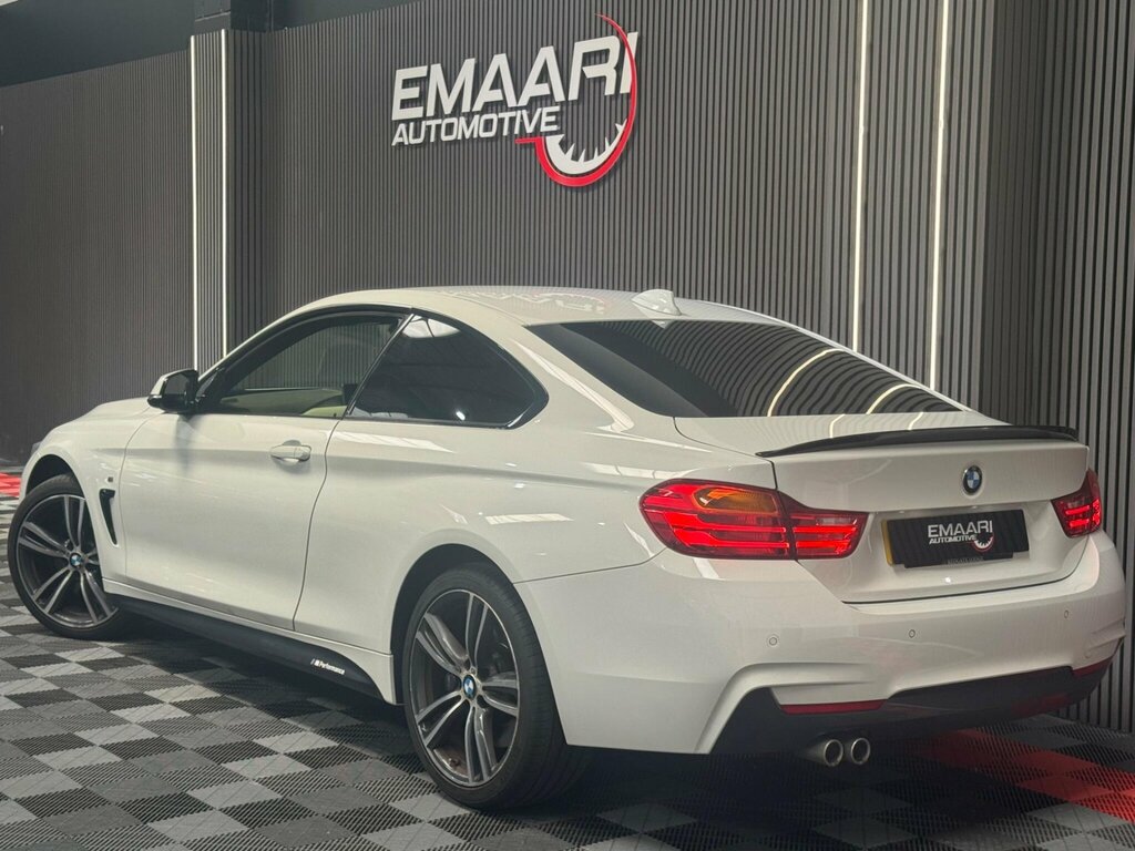 BMW 4 Series 3.0 430D M Sport Xdrive Euro 6 Ss White #4