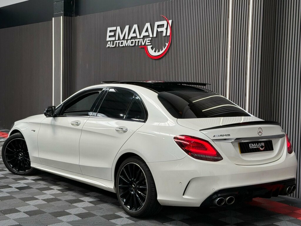 Mercedes-Benz C Class 3.0 C43 V6 Amg Premium Plus G-tronic 4Matic Eur White #4