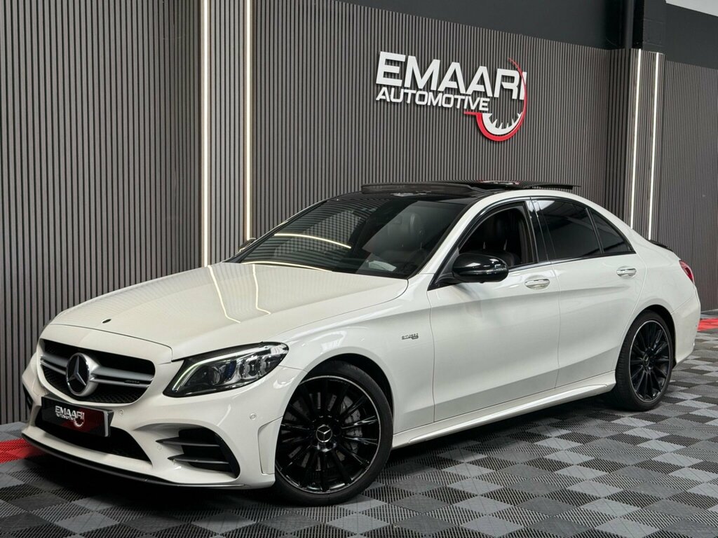 Mercedes-Benz C Class 3.0 C43 V6 Amg Premium Plus G-tronic 4Matic Eur White