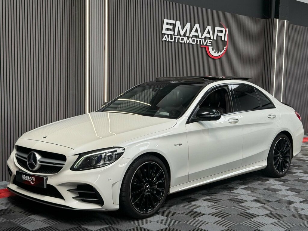 Mercedes-Benz C Class 3.0 C43 V6 Amg Premium Plus G-tronic 4Matic Eur White #2