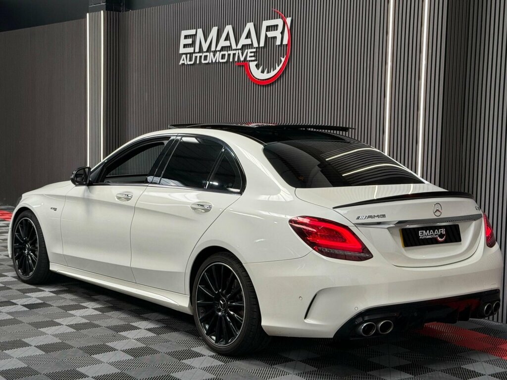 Mercedes-Benz C Class 3.0 C43 V6 Amg Premium Plus G-tronic 4Matic Eur White #3