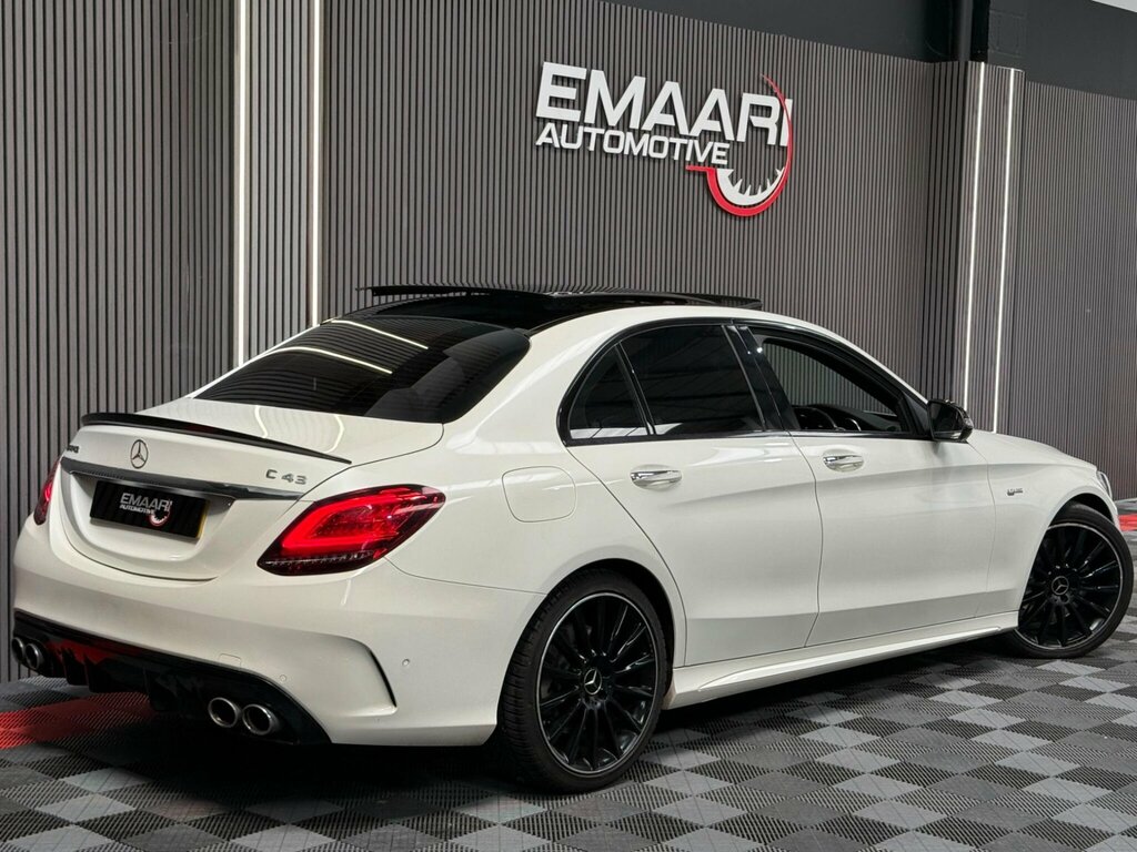 Mercedes-Benz C Class 3.0 C43 V6 Amg Premium Plus G-tronic 4Matic Eur White #6