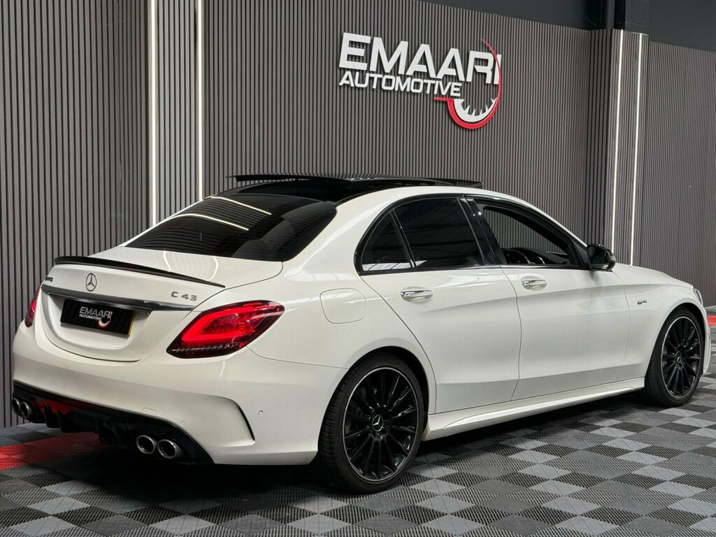 Mercedes-Benz C Class 3.0 C43 V6 Amg Premium Plus G-tronic 4Matic Eur White #5