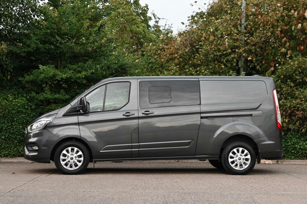 Ford Transit Custom 2.0 320 Ecoblue Limited Crew Van L2 H1 Euro 6 YR23WRW Grey #6