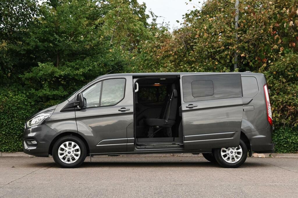Ford Transit Custom 2.0 320 Ecoblue Limited Crew Van L2 H1 Euro 6 YR23WRW Grey #5