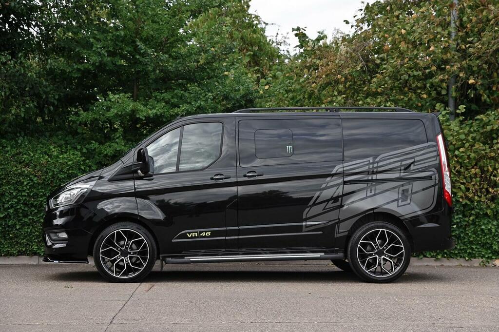 Ford Transit Custom 2.0 300 Ecoblue Limited Crew Van L1 H1 Euro 6 Black #6