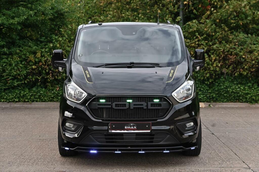 Ford Transit Custom 2.0 300 Ecoblue Limited Crew Van L1 H1 Euro 6 Black #2
