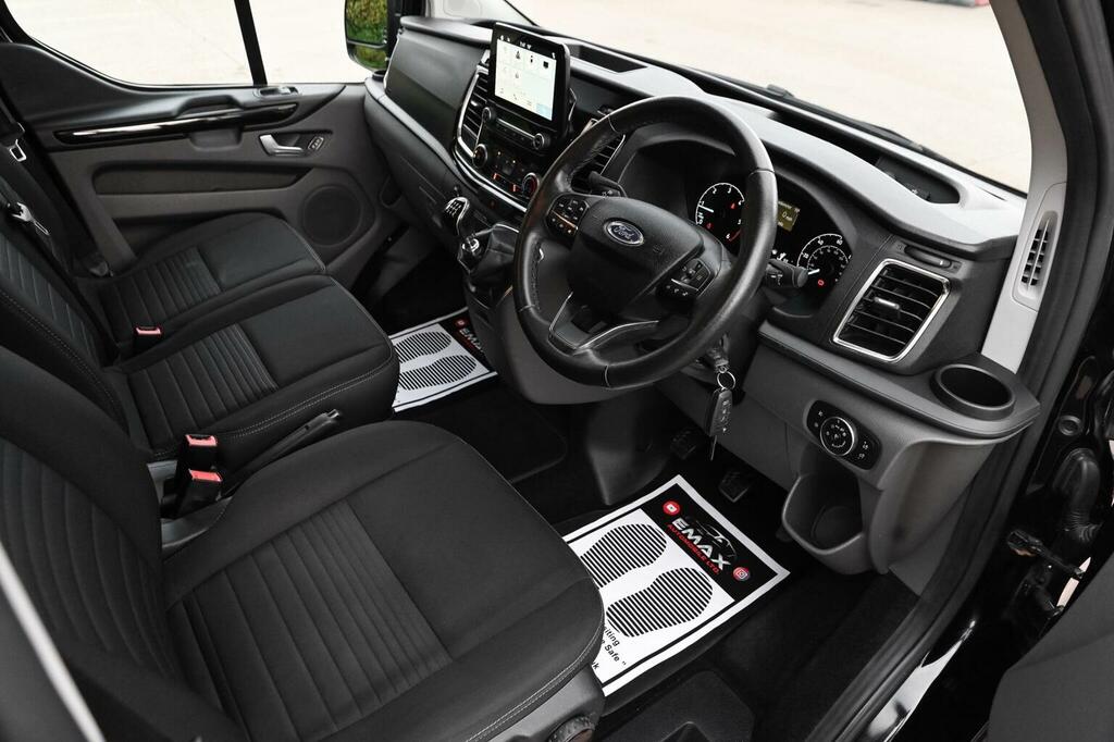 Ford Transit Custom 2.0 300 Ecoblue Limited Crew Van L1 H1 Euro 6 Black #3