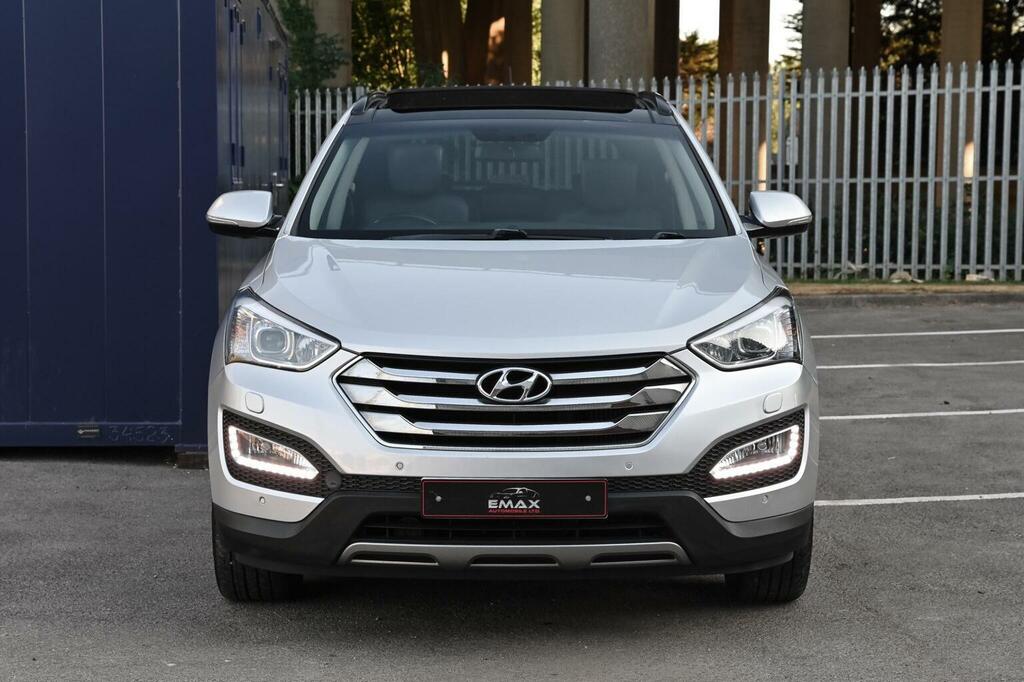 Hyundai Santa Fe 2.2 Crdi Premium Se 4Wd Euro 5 7 Seat Silver #2