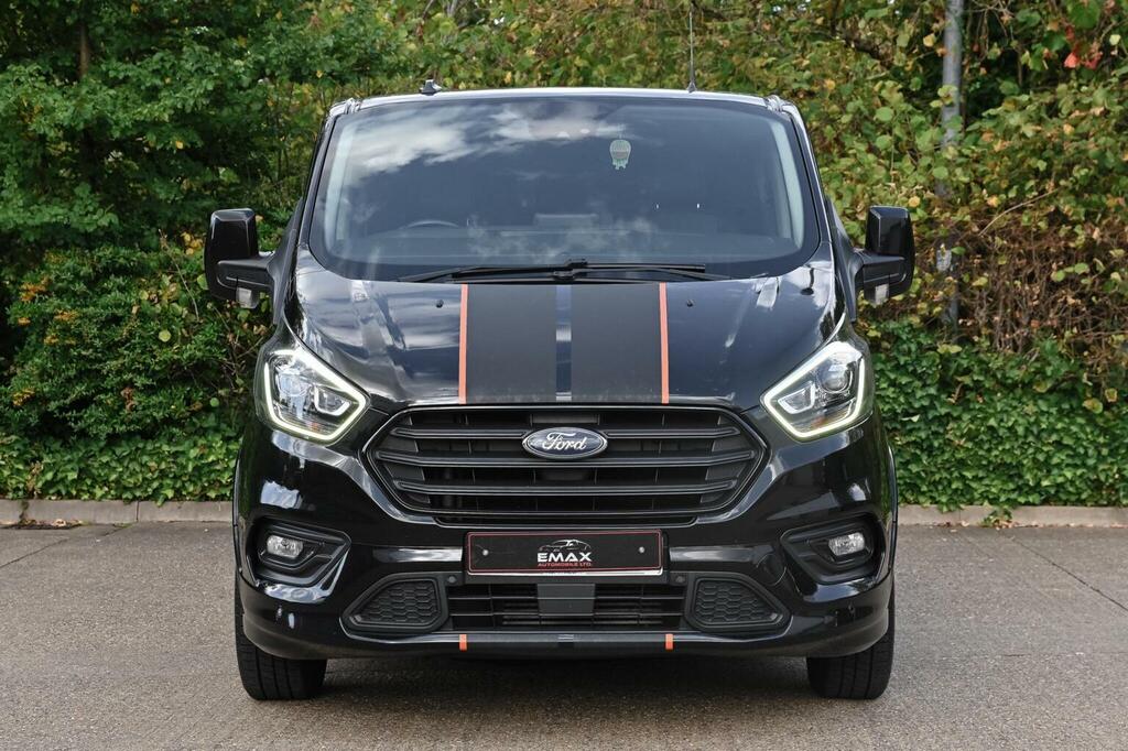 Ford Transit Custom 2.0 320 Ecoblue Sport Crew Van L1 H1 Euro 6 Ss SGZ6160 Black #2