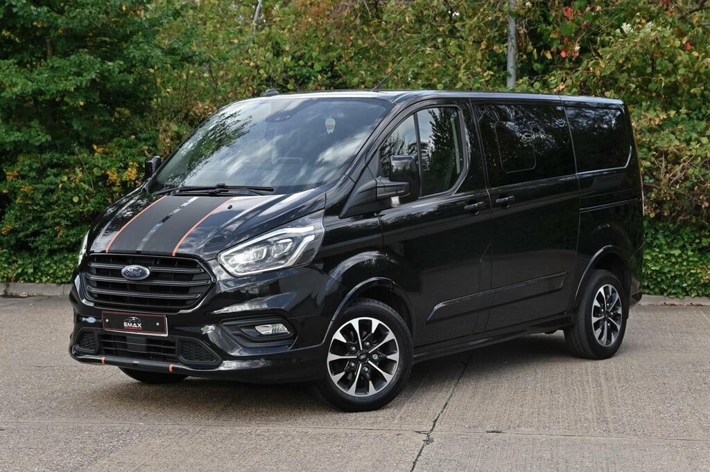 Ford Transit Custom 2.0 320 Ecoblue Sport Crew Van L1 H1 Euro 6 Ss Black