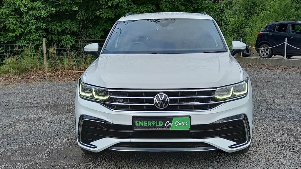 Volkswagen Tiguan 2.0 Tdi R-line Dsg BG22DVY White #2