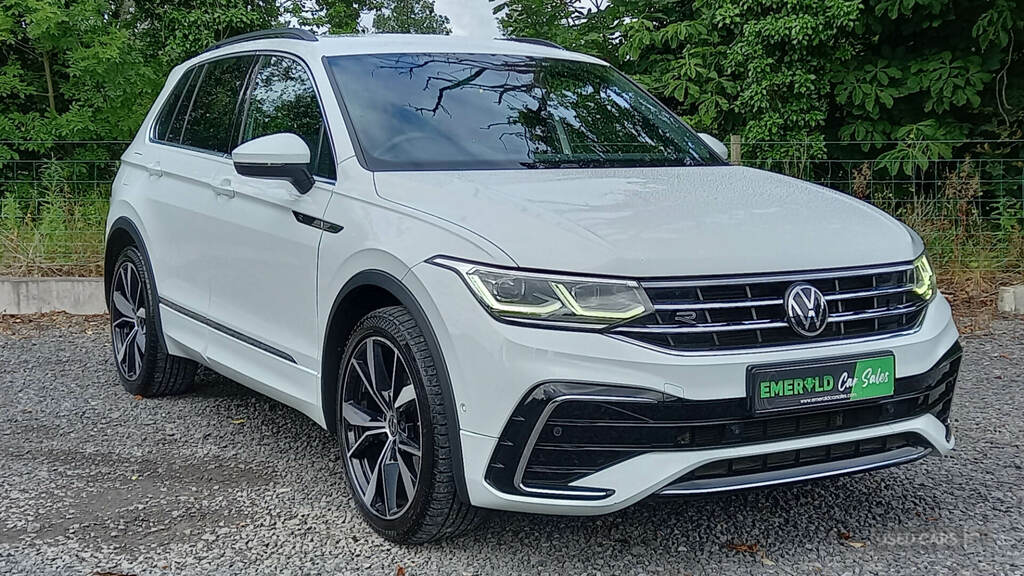 Volkswagen Tiguan 2.0 Tdi R-line Dsg BG22DVY White