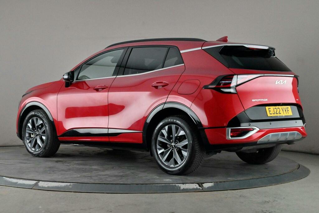 Kia Sportage 1.6 H T Gdi Gt Line Suv Hybrid S EJ22YYF Red #4