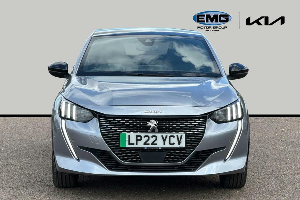 Peugeot e-208 50Kwh Gt Hatchback 11Kw Charger LP22YCV Grey #2