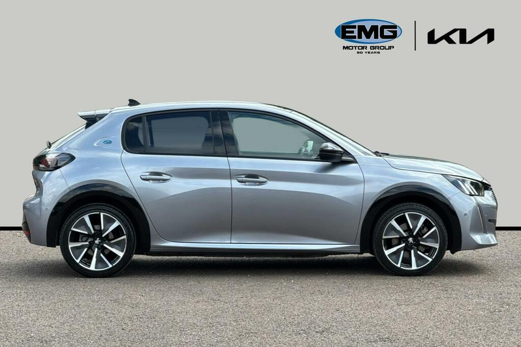 Peugeot e-208 50Kwh Gt Hatchback 11Kw Charger LP22YCV Grey #3