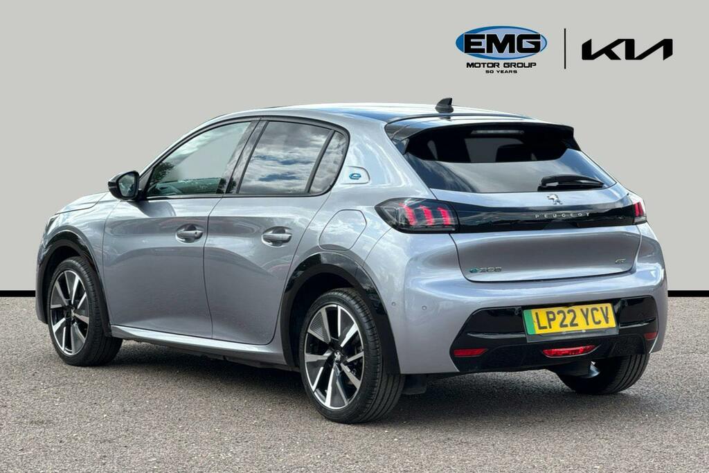 Peugeot e-208 50Kwh Gt Hatchback 11Kw Charger LP22YCV Grey #4