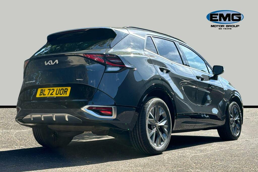 Kia Sportage 1.6 H T Gdi Gt Line Suv Hybrid S BL72UOR Silver #6