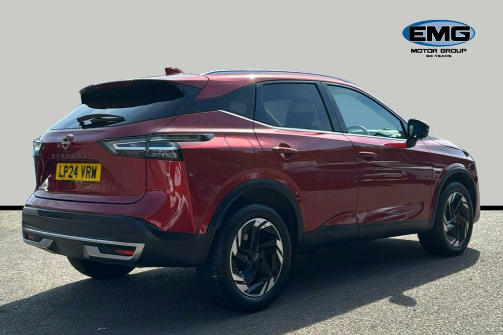 Nissan Qashqai 1.3 Dig T Mhev N Connecta Suv Hybrid Xt LP24VRW Red #6