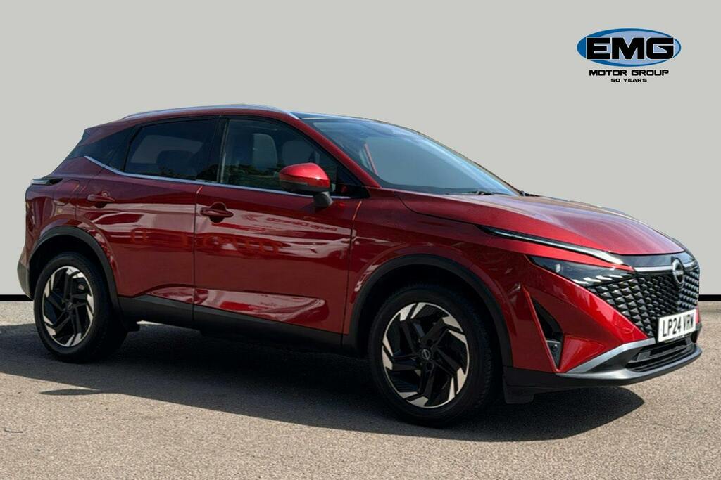 Nissan Qashqai 1.3 Dig T Mhev N Connecta Suv Hybrid Xt LP24VRW Red