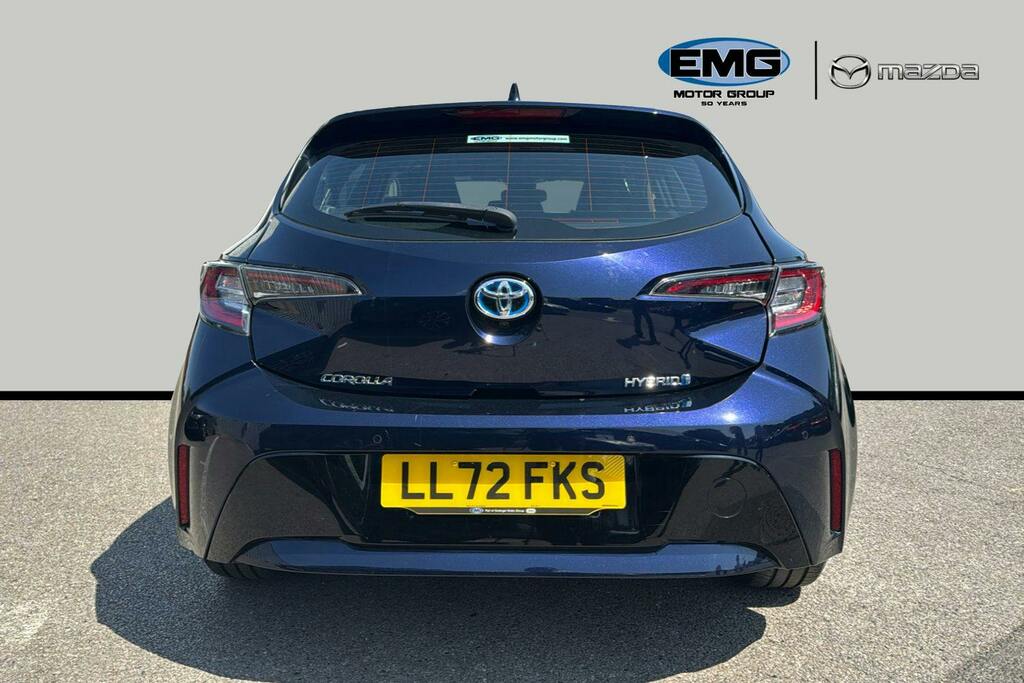 Toyota Corolla 1.8 Vvt H Gpf Icon Tech Hatchback Hybri LL72FKS Blue #5