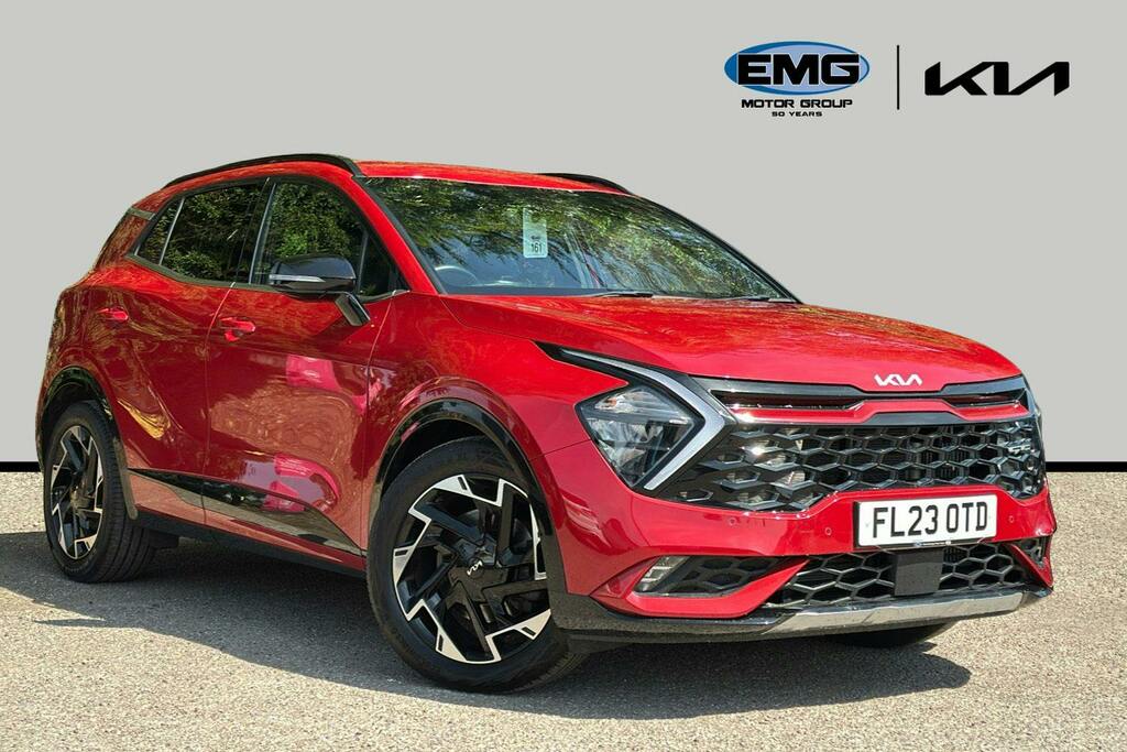 Kia Sportage 1.6 T Gdi Gt Line Suv Ss FL23OTD Red