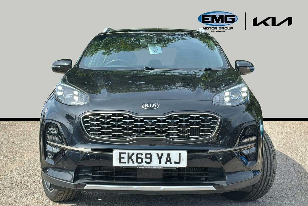 Kia Sportage 1.6 Crdi Ecodynamics Plus Gt Line S Suv EK69YAJ Black #2