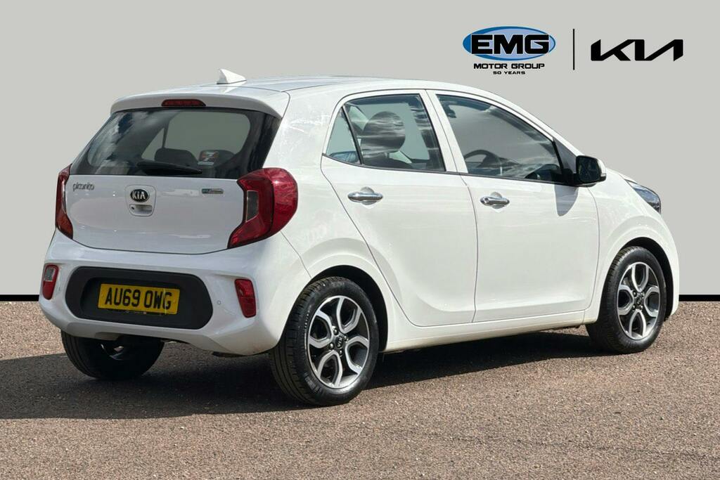 Kia Picanto 1.25 3 Hatchback Ss White #6