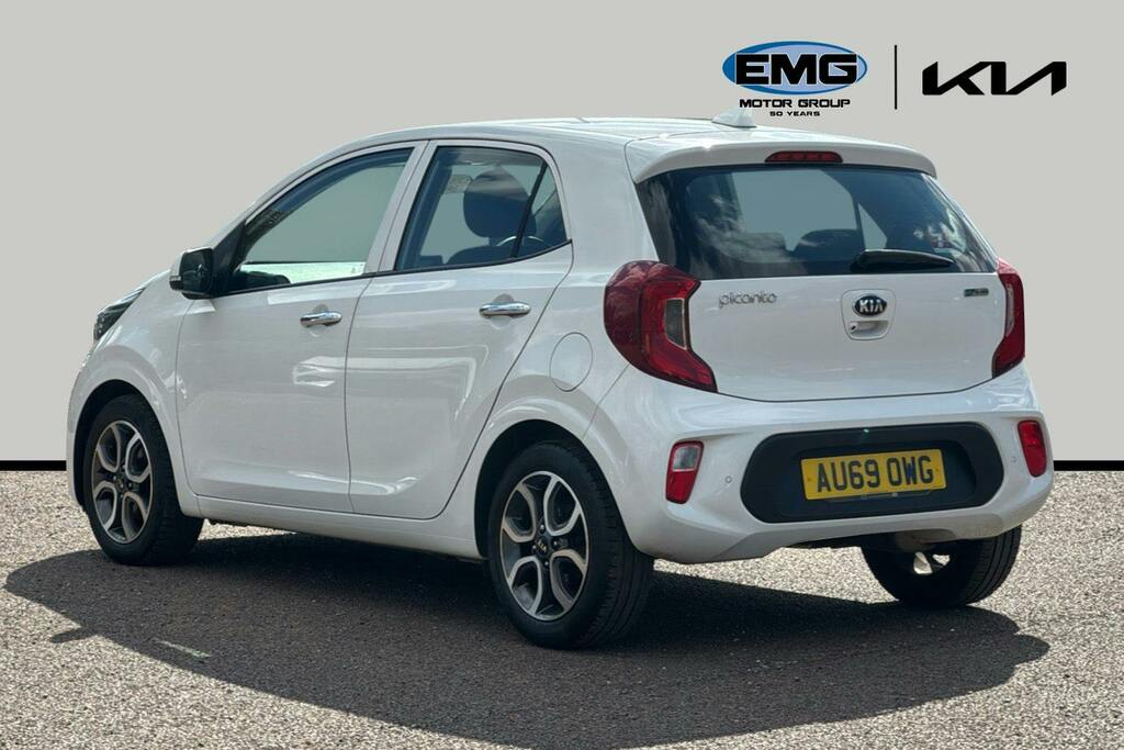 Kia Picanto 1.25 3 Hatchback Ss White #4