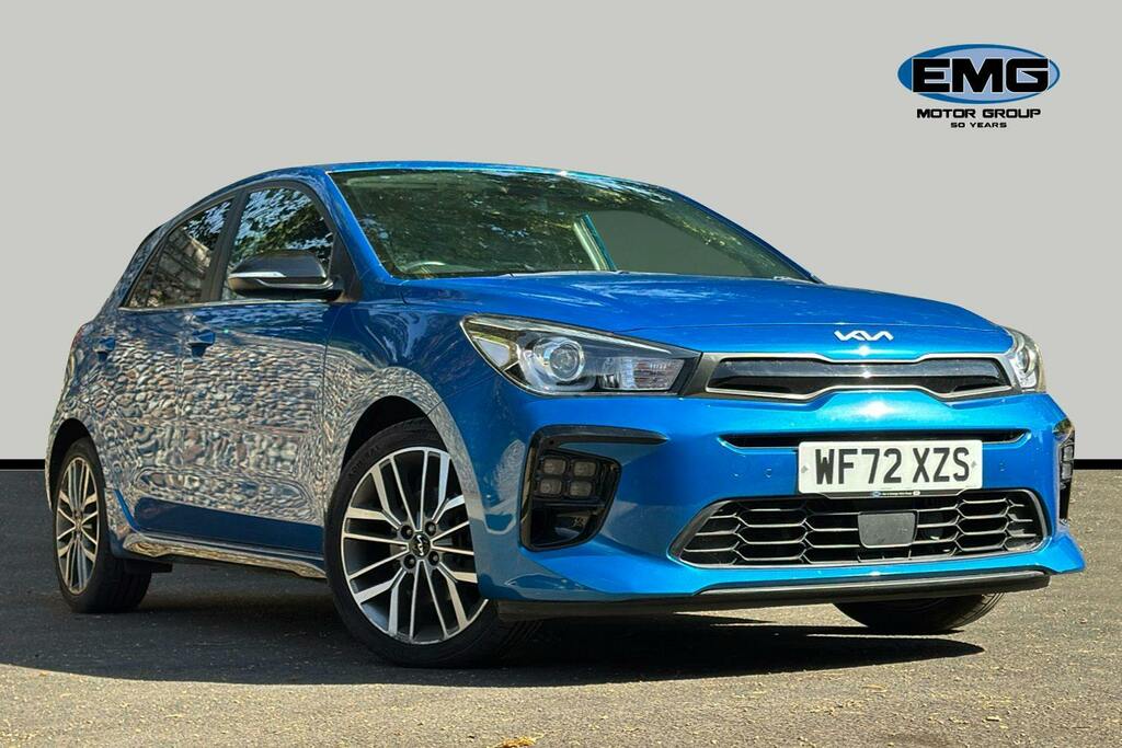 Kia RIO 1.0 T Gdi Mhev Gt Line S Hatchback Hybr Blue