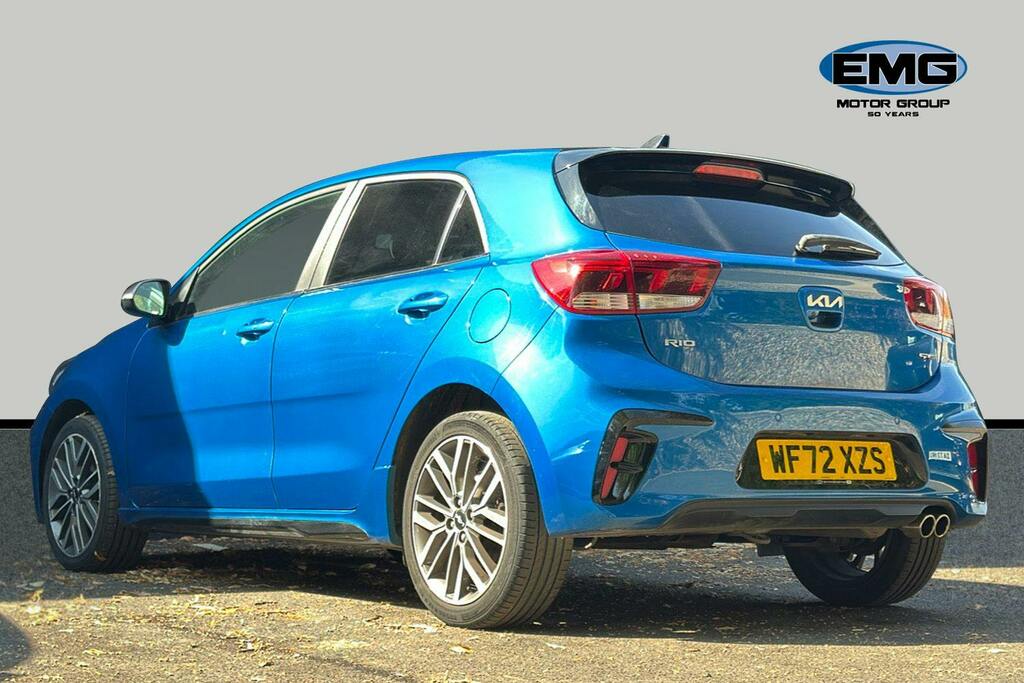 Kia RIO 1.0 T Gdi Mhev Gt Line S Hatchback Hybr Blue #4