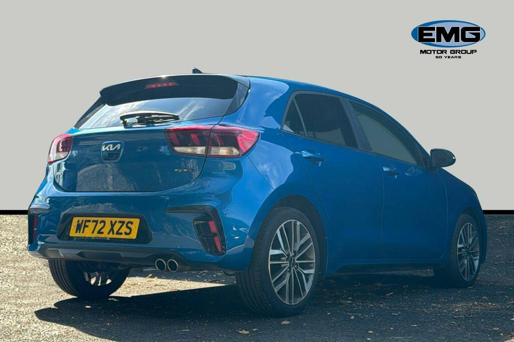Kia RIO 1.0 T Gdi Mhev Gt Line S Hatchback Hybr Blue #6