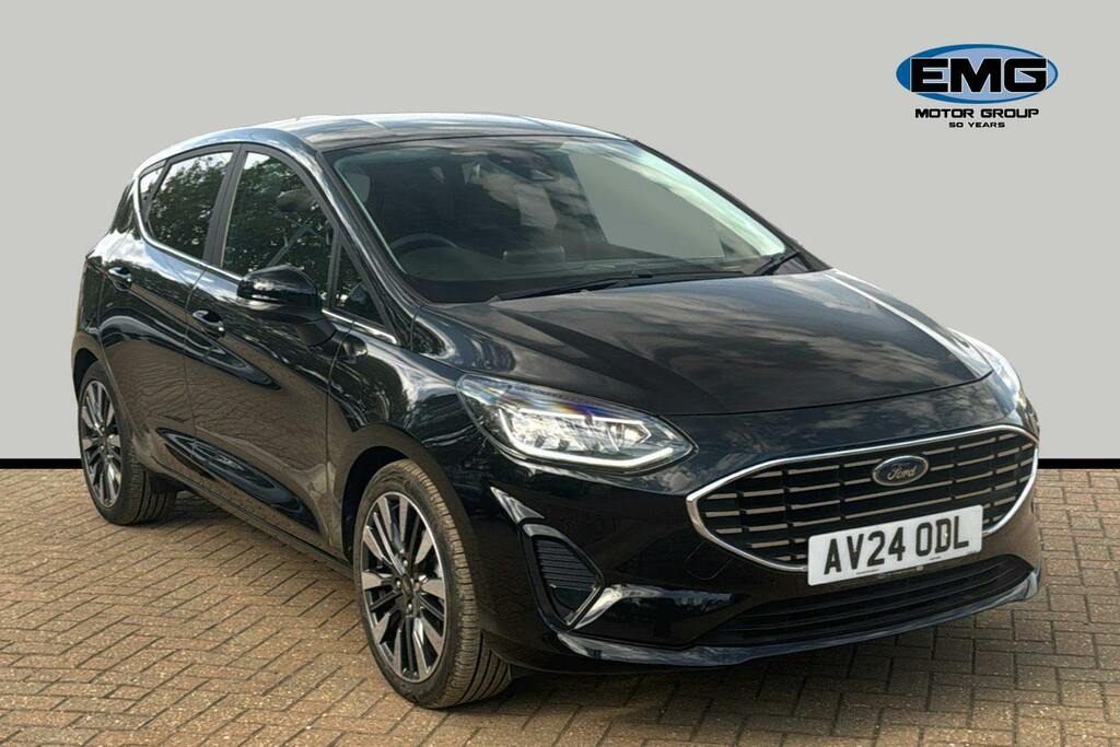 Ford Fiesta 1.0T Ecoboost Mhev Titanium X Hatchback Black